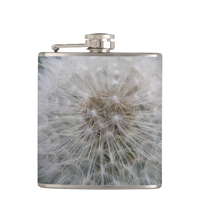 Seeding Dandelion Flower Flask (Front)