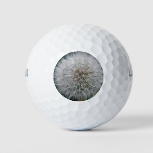 Seeding Dandelion Flower Golf Ball