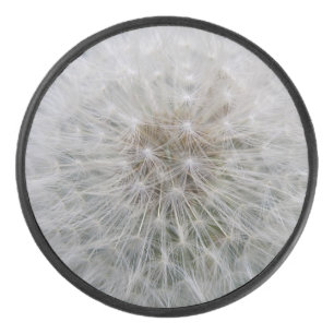 Seeding Dandelion Flower Hockey Puck