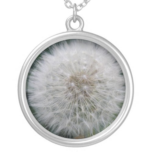 Seeding Dandelion Flower Necklace