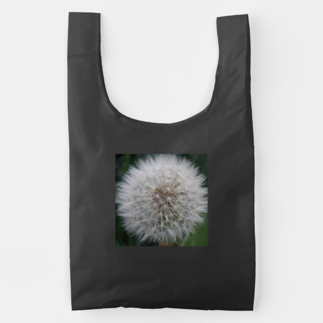 Seeding Dandelion Flower Reusable Bag (Front)
