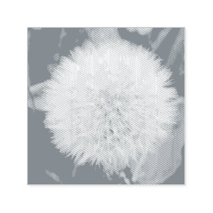 Seeding Dandelion Flower Self Inking Stamp
