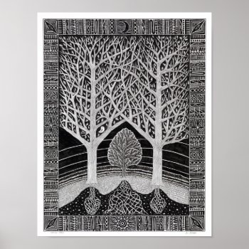 Seeding Trees Poster by elihelman at Zazzle