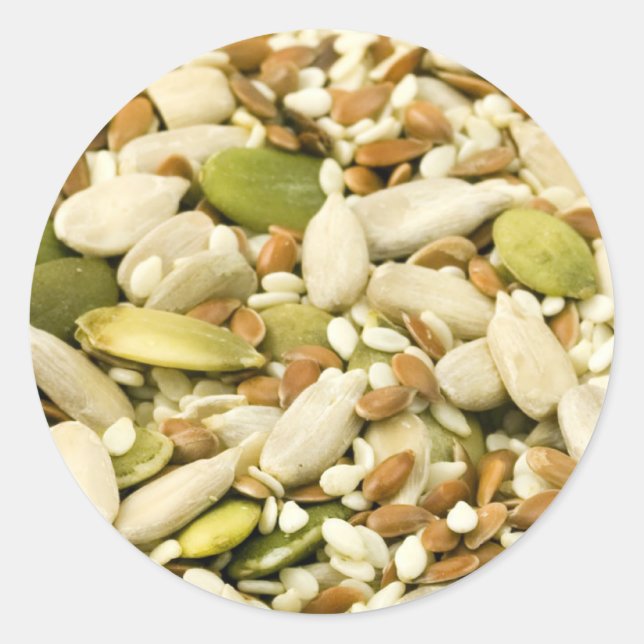 seeds classic round sticker (Front)