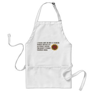 Seeds of Knowledge Teacher Adult Apron