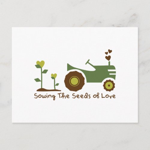 Seeds Of Love Postcard