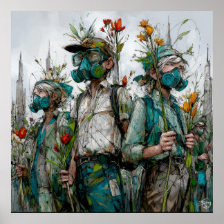 Seeds of Resistance - Solarpunk Poster