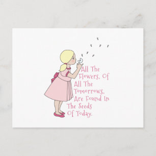 Seeds of Today Postcard