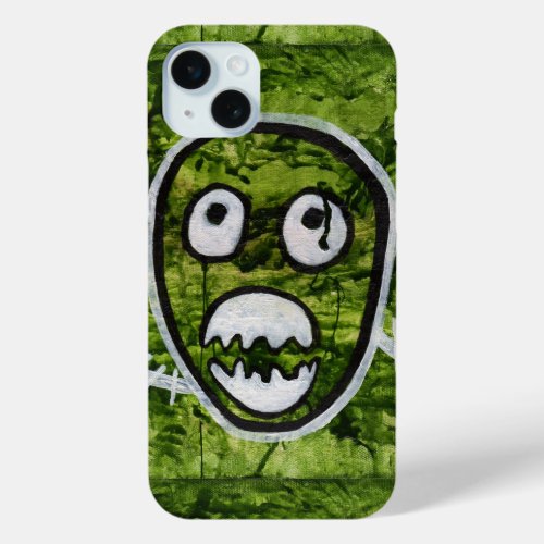 Seedy Pete Skull Odd Whimsical Monster Quirky Art iPhone 15 Plus Case