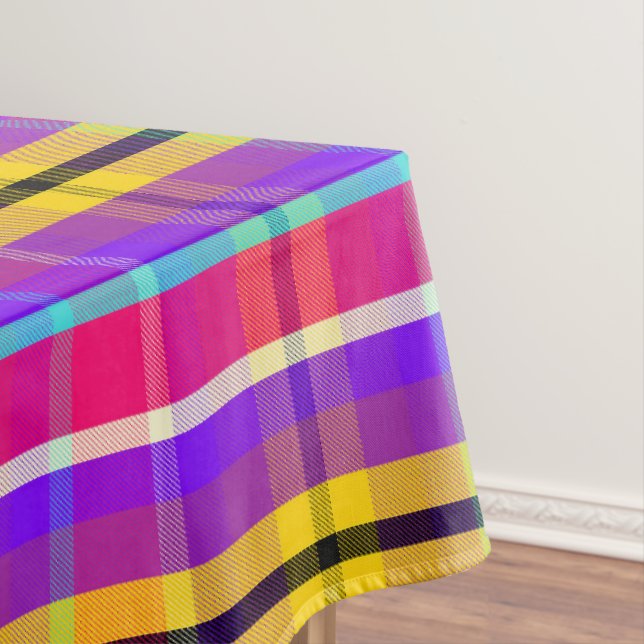 Seedy Plaid SE Tablecloth (In Situ)