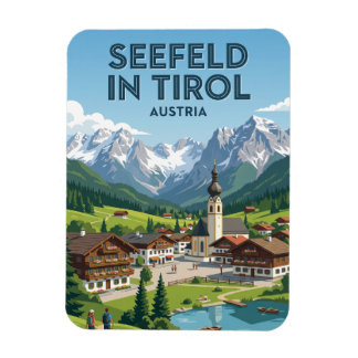 Seefeld in Tirol Austria Magnet