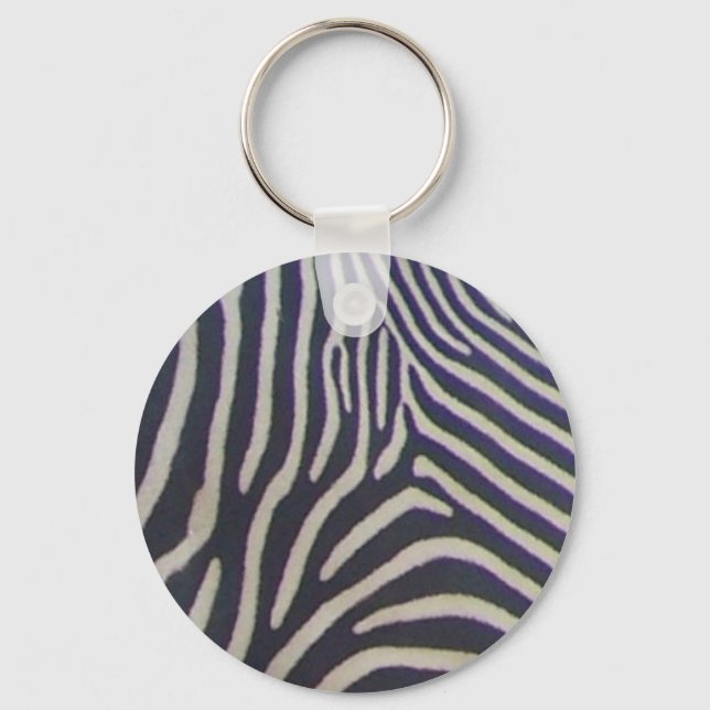 Seein' Stripes Keychain (Front)