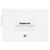 Seeing both sides card (Back Horizontal)