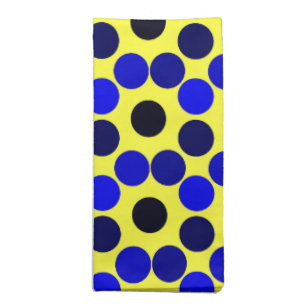 Seeing Dots Black and Blue NAPKINS