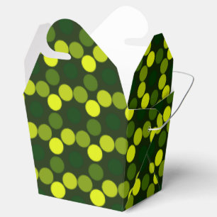 Seeing Dots Lemon Lime-Take Out Favor Box