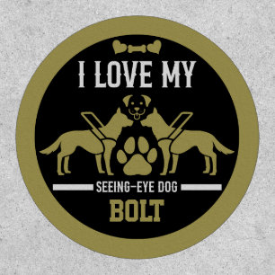 Seeing Eye Dog Gift Patch