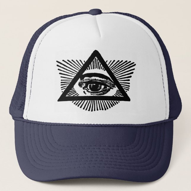 Seeing Eye Trucker Hat (Front)