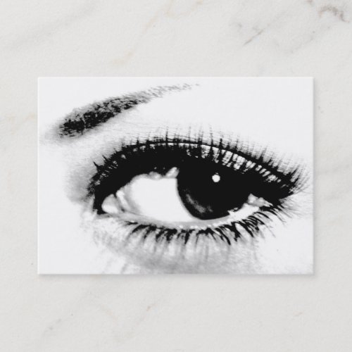 Seeing is Believing/Beautiful Eye Business Cards