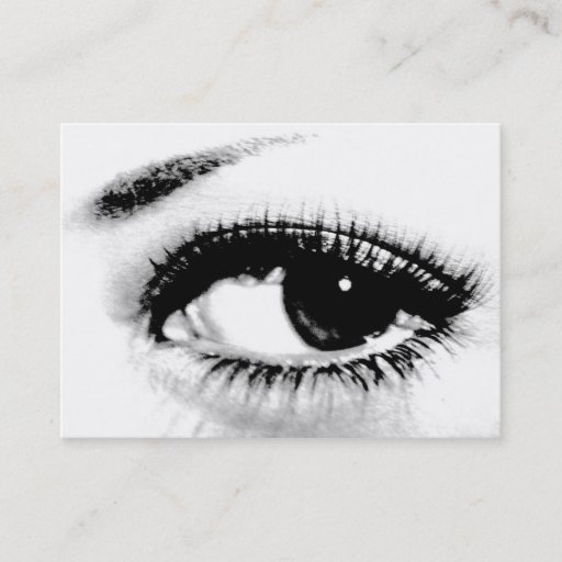Customizable Seeing is Believing/Beautiful Eye Business Cards