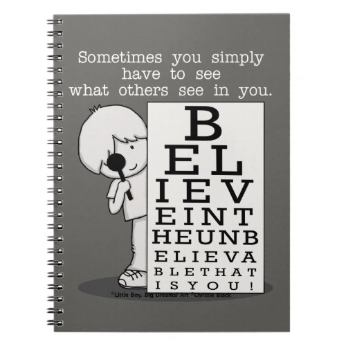 Seeing is Believing_Eye Chart Notebook