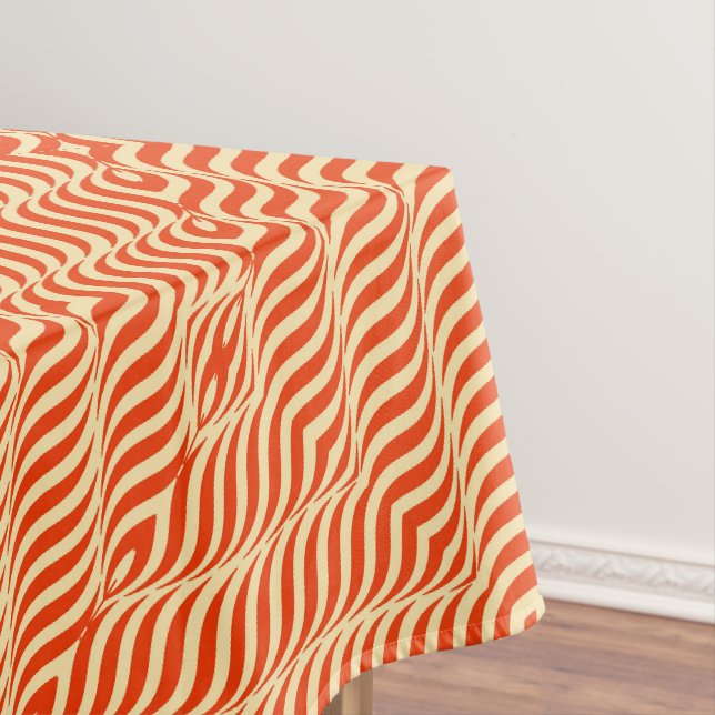 Seeing Red Tablecloth (In Situ)