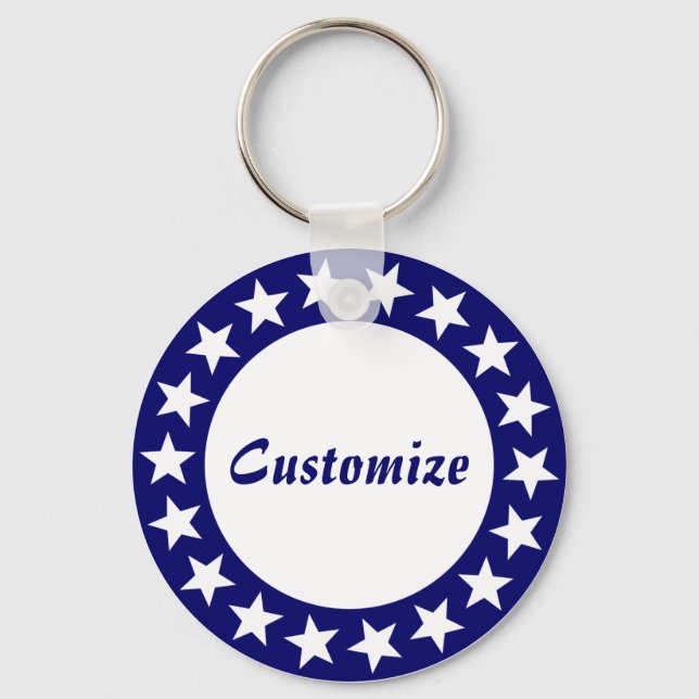 Seeing Stars Template Keychain (Front)