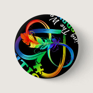 Seeing The World Differently Autism Awareness Infi Button