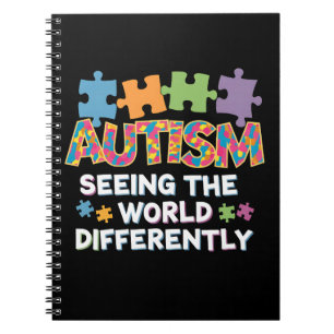 Seeing the World Differently Autism Awareness Notebook