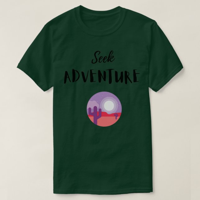 Seek Adventure T-Shirt (Design Front)