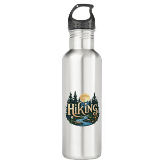 Seek Adventure Vacation camping Hiking Love nature Stainless Steel Water Bottle