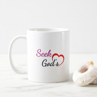 Seek God's Heart  Coffee Mug