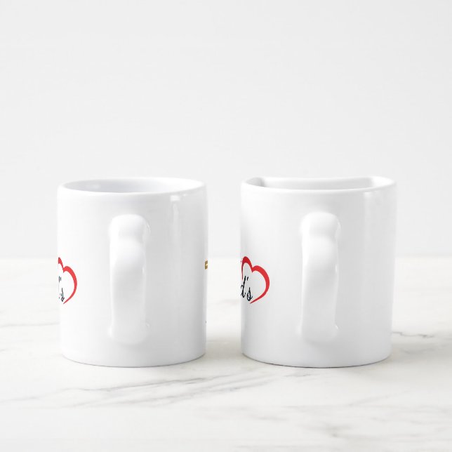 Seek God's Heart  Coffee Mug Set (Handle)
