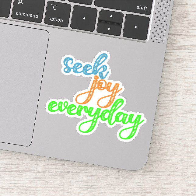 Seek Joy Everyday Sticker (Detail)