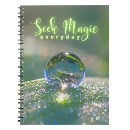 Seek Magic Everyday Spiral Notebook