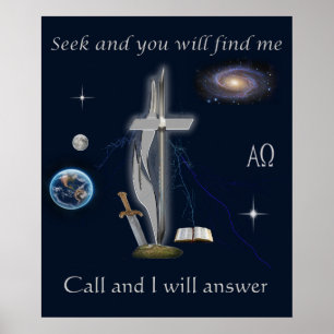 Seek the Lord poster