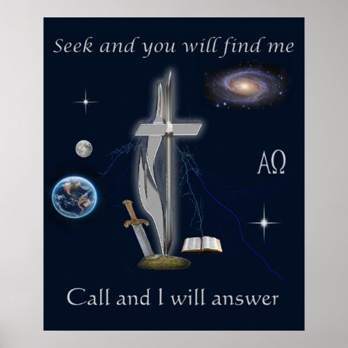 Seek the Lord poster