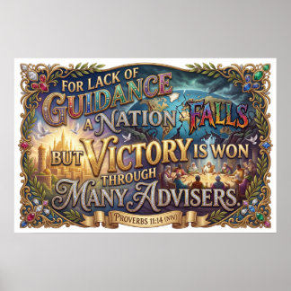 Seek Wise Counsel For Safety And Success Poster