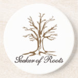 Seeker of Roots Coaster<br><div class="desc">Every family is unique and special. Our lovely tree allows you to create something very special for your family - what about shirts for the family reunion!</div>