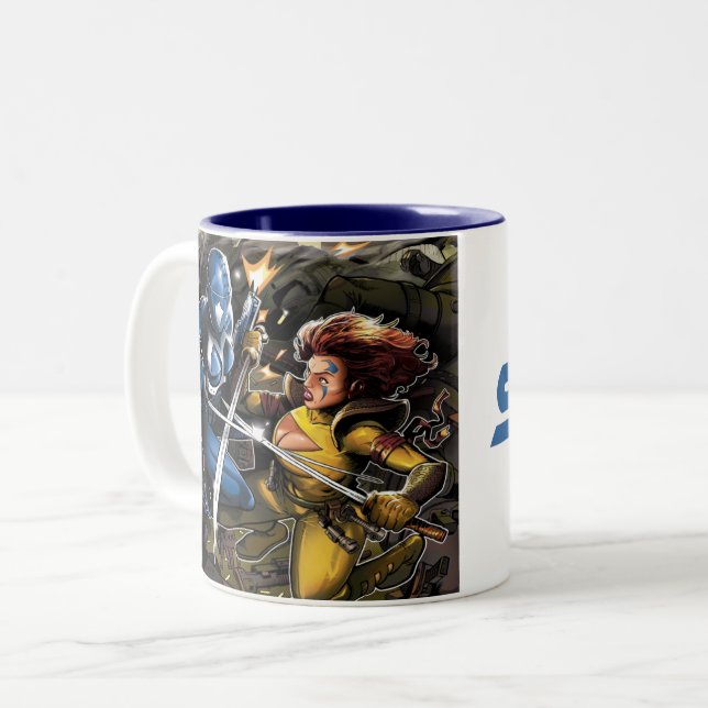 Seeker V1 coffee mug (Front Left)