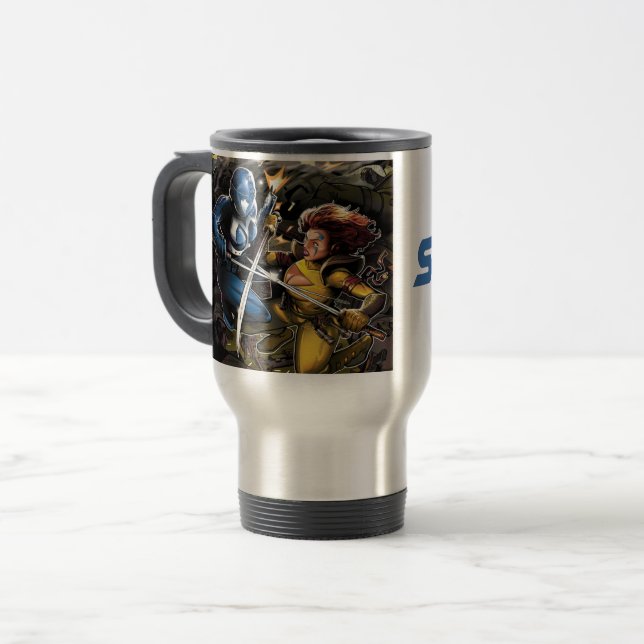 Seeker V1 travel mug (Front Left)