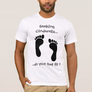Seeking Cinderella gents fitted t-shirt