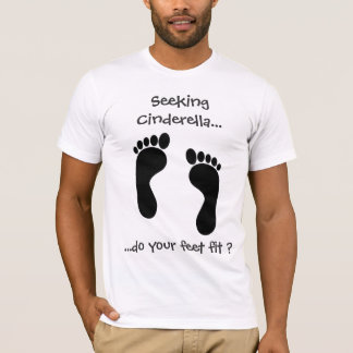 Seeking Cinderella gents fitted t-shirt