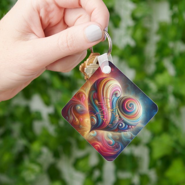 Seeking Peace Keychain (Hand)