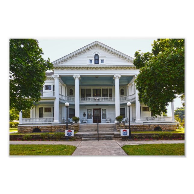 Seelye Mansion, Abilene, Kansas Photo Print (Front)