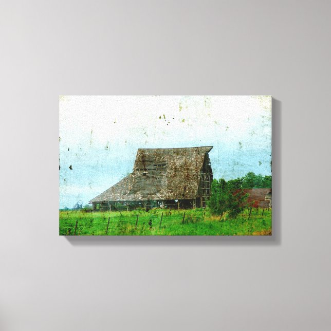 Seen Better Days Canvas Print (Front)