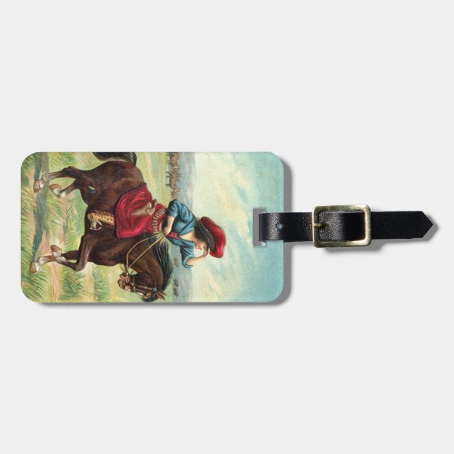 "Seen My Suitcase?" Luggage Tag (Front Horizontal)