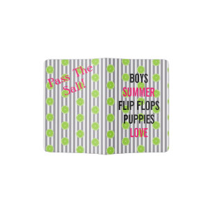 Seersucker And Limes Fiesta Party Passport Holder