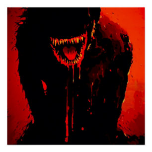 SEETHING VENOM   Glossy Paper Print