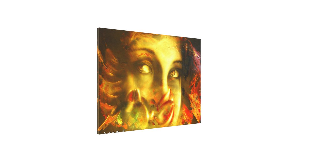 "SeeYou...", ArteKaos Wrapped Canvas Print
