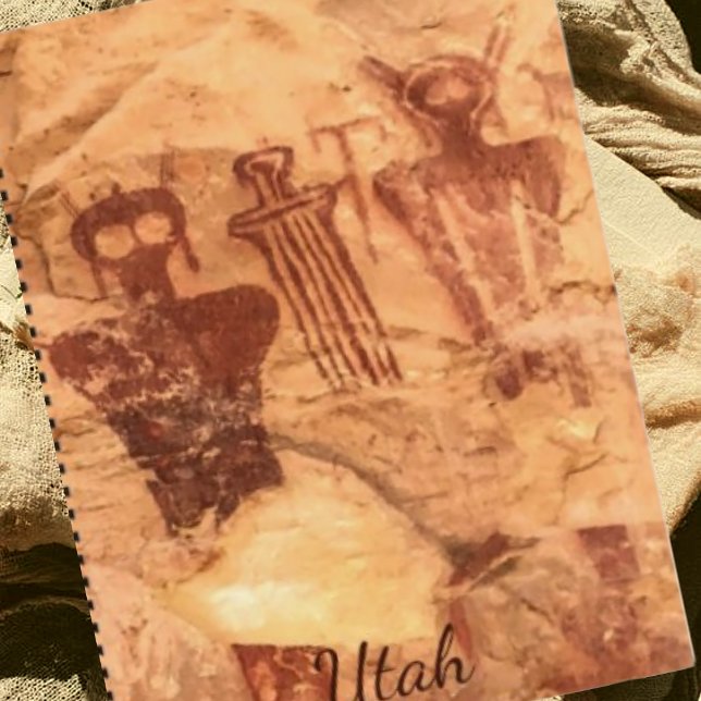 Sego Canyon Rock Art Utah Sketchbook Notebook (Creator Uploaded)